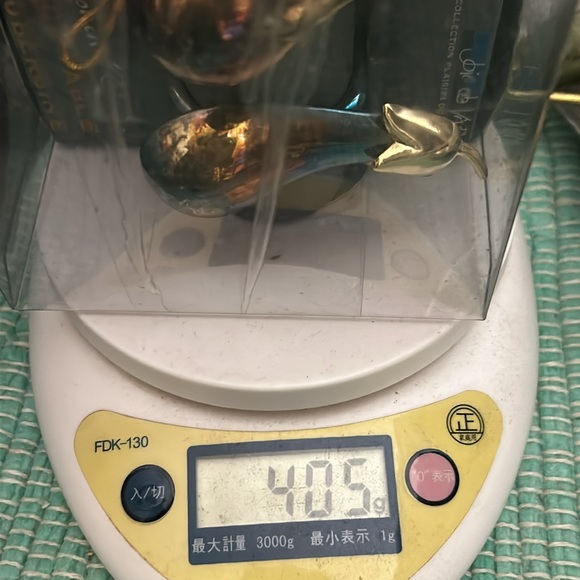 🖤JOIE de VIVRE 4 Eggplant Napkin Rings + 6 Knife rests bundle - Picture 9 of 10